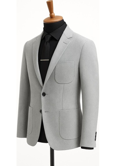 Classics Men Erkek İtalyan Kesim Astarsz Blazer Ceket Klasik Ve Modern Şıklık - 7472 Gri Classics Men Erkek İtalyan Kesim Astarsz Blazer Ceket Klasik Ve Modern Şıklık - 7472 Gri