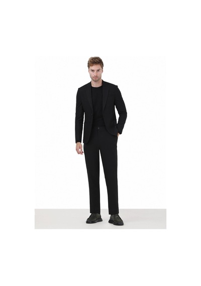 Kip Modern Fıt 6 Drop Siyah Erkek Ceket Ck-2361 Siyah