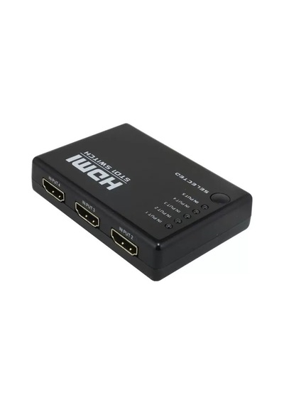 Hubrendy Sh Powermaster Pm-8342 5 Giriş 1 Çıkış Hdmı 2.0 4k 60hz Switcher Toplayıcı Kumandalı