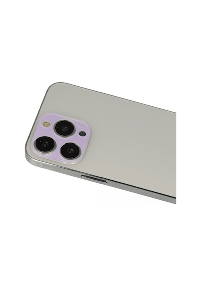 iPhone Uyumlu 13 Pro Max Rainbow Kamera Lens Koruma Cam - Mor