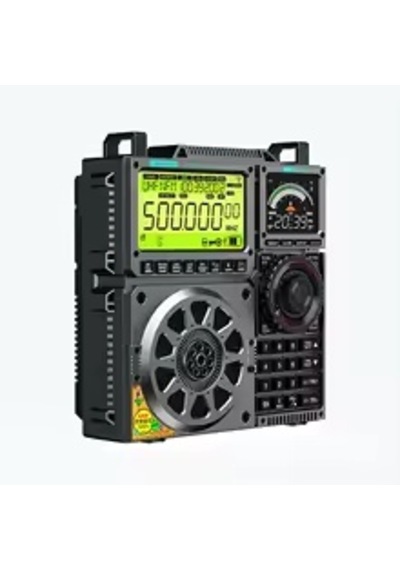 Hrd-c919 Fm Mw Sw Kısa Dalga Radyo Taşınabilir Havacılık Bant Radyo Alıcısı 5000ma Pil