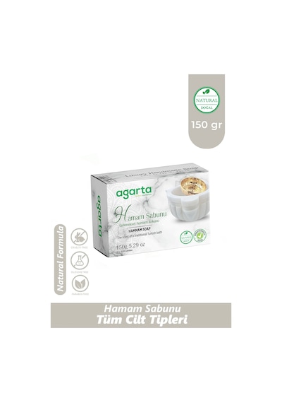 Agarta Hamam Sabunu Doğal 150 GR
