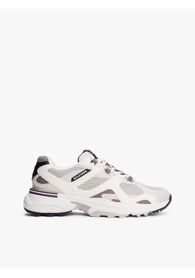 Tommy Hilfiger M Runner Tech Mıx Erkek Gri Spor Ayakkabı - Fm0fm05567 Gri