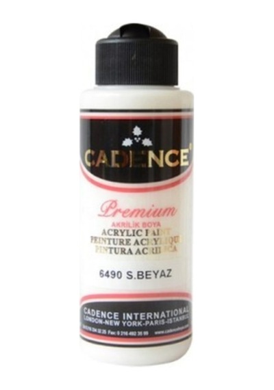 Premıum Akrılık Boya 6490 S. Beyaz 120 Ml S. Beyaz