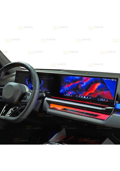 Bmw 5 Serisi Uyumlu Dijital Gösterge Ve Navigasyon 9h Nano Mat Görünüm Ekran Koruyucu 2024-2026