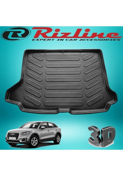 Audi Q2 3D Bagaj Havuzu Paspası 2015-2020 Arası Rizline N11.1202