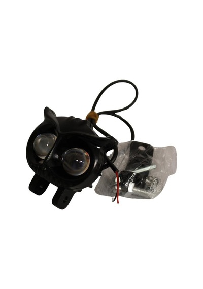 Baykuş Sis Farı Beyaz-sarı Çift Renk Ip67 Flash Animasyonlu Off Road 4x4 Suv Atv Tekne Scooter Far 1 Ad.