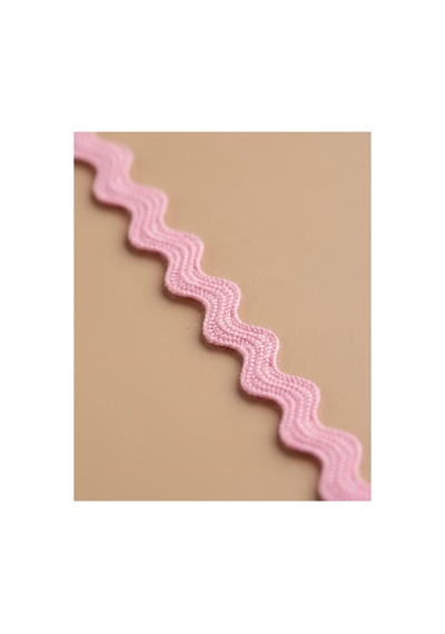 Last İcon Last Icon Pembe Zikzak Dalgalı Örgü Bağcık 120 Cm Sneaker Ve Keten Ayakkabı İçin