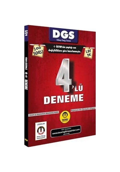 Dgs Son Format 4'lü Çözümlü Deneme / Özgen Bulut