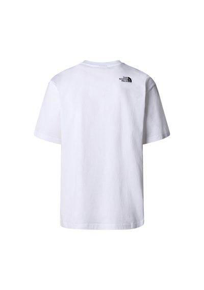 The North Face Essential Oversize Simple Dome Erkek T-shirt Beyaz-beyaz