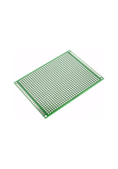 7X9 Cm Çift Yüzlü Delikli Pertinaks Plaket