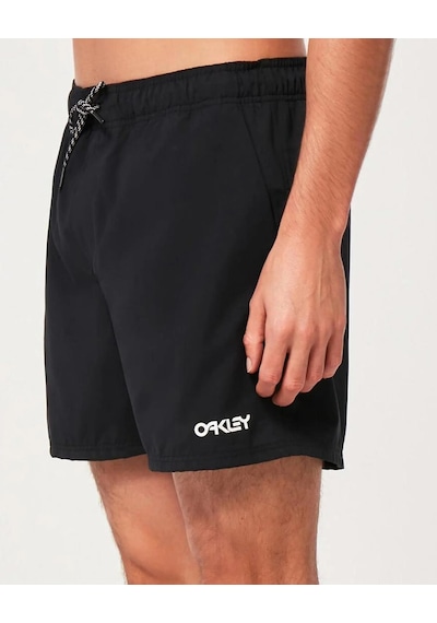 Oakley Beach Volley 16 Erkek Deniz Şortu-foa404310 Siyah