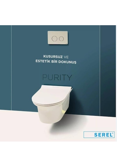 Serel Purity Asma Klozet Kapak Hariç Pr10ads110h