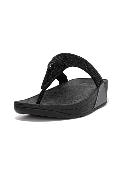Roncato 090 All Black Terlik Kadın Diğer Ec5-090 /a94 Fitflop Lulu Crystal Toe-post Siyah