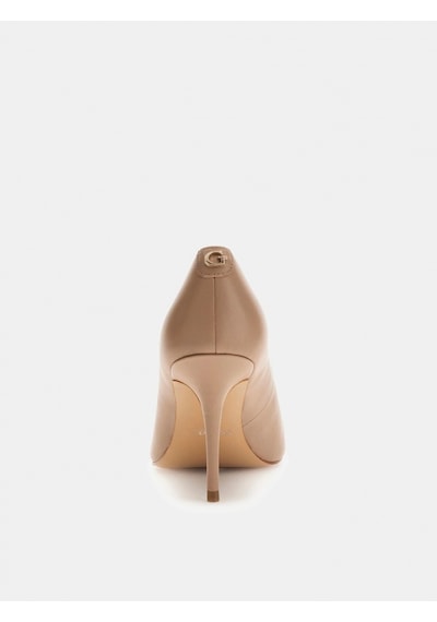 Guess Prindy Kadın Krem Topuklu Ayakkabı Flfprnlea08-nude Krem
