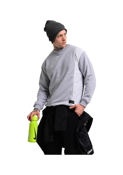 Sportive Alicante Erkek Gri Günlük Stil Sweatshirt 24ke003-grı Gri