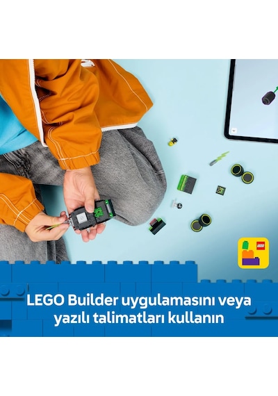 LEGO® City Araçlar – Video Oyunu Yarış Arabası 60484 - 5 Yaş ve Üzeri Çocuklar için Sürücü Minifigürlü Yarış Oyuncağı (64 Parça)