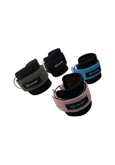 Ankle Straps Fitness Ayak Bileği Ağırlık Çalışma Kemeri Cable Kickback Bilek Aparatı Sağ/sol Takım Pembe Renk Açık Kırmızı