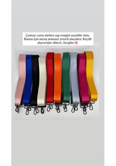 Gesshop Kadın B+b Çanta Askısı Çok Renkli