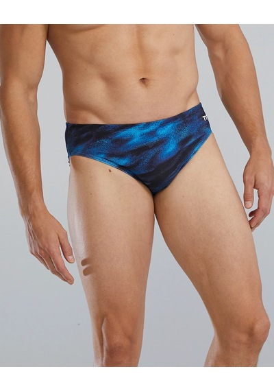 Tyr Durafast Elite Erkek Brief Mayo - Soren Siyah - Mavi