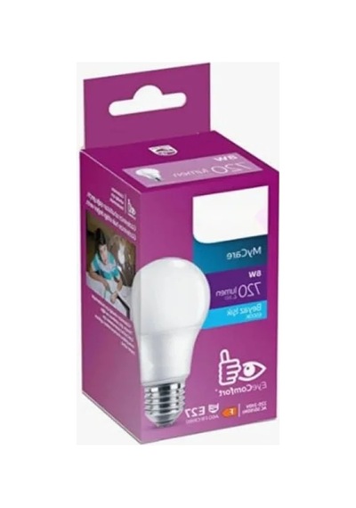 8-60w E27 Duy Beyaz Işık Led Ampul - 6500k, 720 Lümen