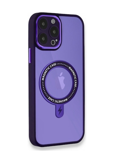Apple Uyumlu  iPhone 15 Pro Max Kılıf Magsafe Özellikli Unix Silikon Kapak
