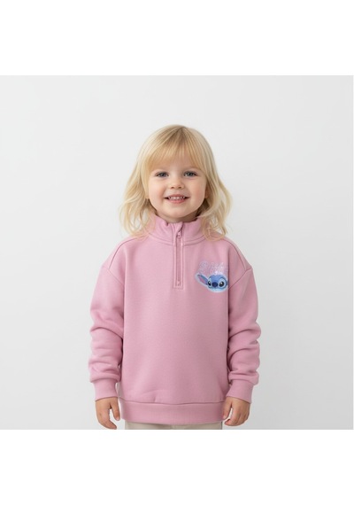 Stitch Kız Çocuk Sweatshirt St09629 SOMON