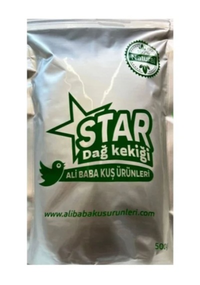 Star Kuşlar İçin Doğal Dağ Kekik 500 Gr Taban Ve Mama İçin