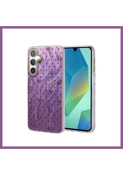 Bezos Samsung Galaxy S25 Uyumlu Kılıf Blade Aynalı Desenli Kapak - Desen 2 Rengaren