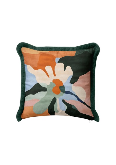 Soyut Çiçek Dekoratif Saçaklı Yastık Kılıfı-sanatsal Floral Boho Yeşil Siyah Püsküllü Kırlent Kılıfı Gizli Rota Ritüel Soyut Çiçek Dekoratif Saçaklı Yastık Kılıfı-sanatsal Floral Boho Yeşil Siyah Püsküllü Kırlent Kılıfı Gizli Rota Ritüel