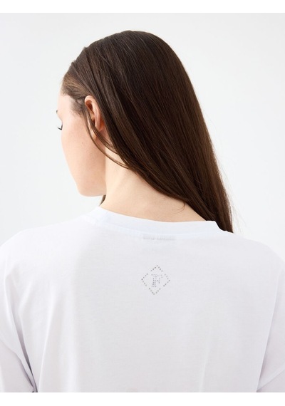 LOFT Regular Fit Kadın Tshirt K.kol Lf2040223 Q1.v1 Beyaz