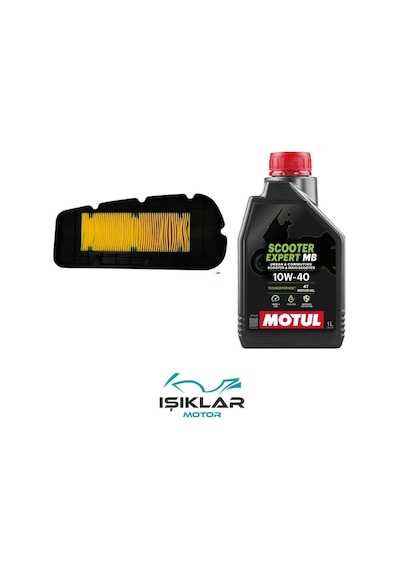 Sym Joyride 300 Motul Yağ Ve Hava Filtre Bakım Seti Bs0041
