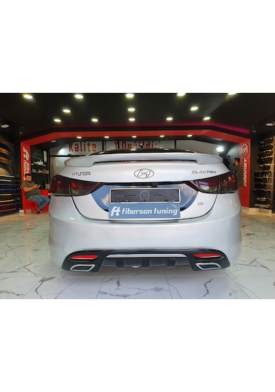 Hyundai Elentra Spoiler--Fibersan Tuning