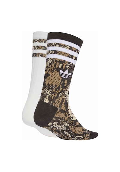Multco Adidas Kadın Günlük Çorap Crew Sock 2li Paket Kw9196 Çok Renkli