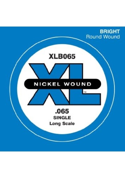 D'addario Nickel Wound Single Long Scale .065 - Xlb065 Bas Gitar
