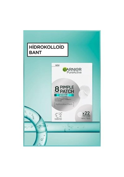 Garnıer Pimple Patch 22'li Sivilce Bandı/hidrokolloid Bant 10