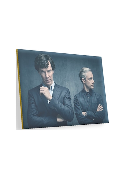 Cakasepetim Sherlock Holmes Ve Dr Watson Ahşap Mdf Tablo