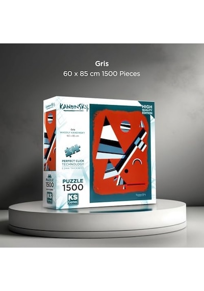 1500 Parça Gris Puzzle