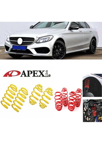 Mercedes W205 2014-2019 C180 C200 Apexi 3.5 Cm Helezon Spor Yay