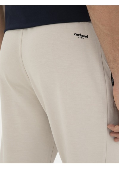Cacharel Taş Slim Fit Lastik Paçalı Eşofman Altı Gri