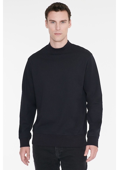 Ac&Co / Altınyıldız Classics Erkek Lacı Pamuklu Standart Fit Normal Kesim Yarım Balıkçı Yaka Sweatshirt