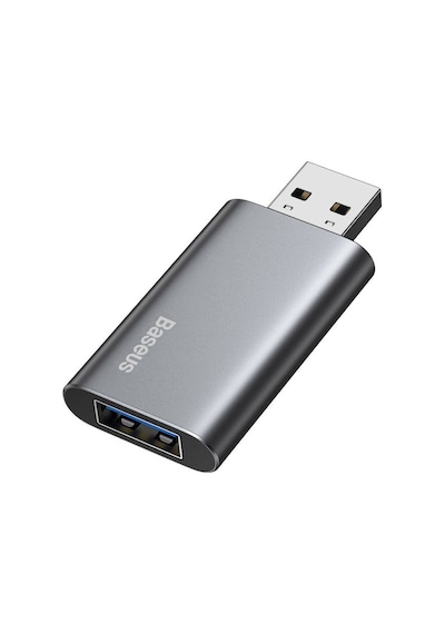 Baseus Enjoy Music 32 GB U Disk USB 3.0 Bellek ve USB Dönüştürücü Adaptör Gri