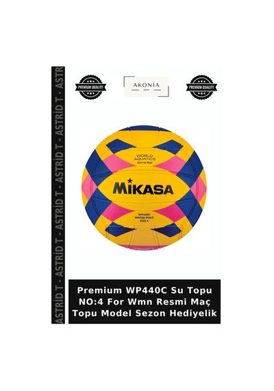 Premium Wp440c Su Topu No:4 For Wmn Resmi Maç Topu Model Sezon Hediyelik Diğer