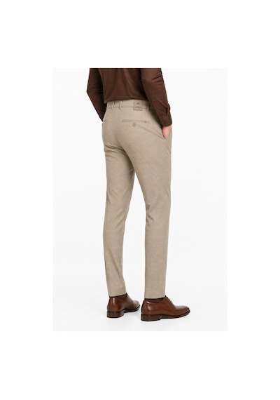 Polo Casimo Erkek Silim Fit Spor Kumaş Pantolon Bgl-st05390 Bej