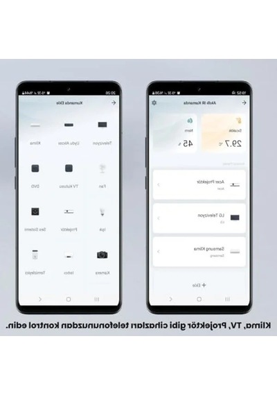 Dahili Sıcaklık Ve Nem Sensörlü Wifi Kumanda, Tuya Uyumlu .
