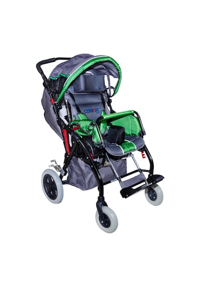 Medikaltec Comfort Plus Dm-8001 Buggy 40 Cm Yeşil Engelli Puseti