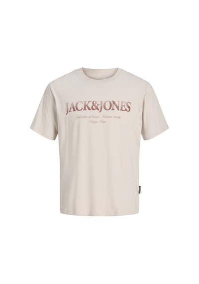 Jack & Jones Erkek Gögüs Logo Baskili Tisört - Devin - 12290173 Çok Renkli