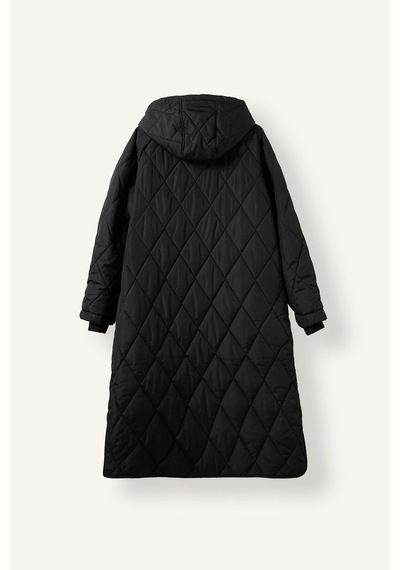 Defacto Regular Fit Kapüşonlu Kapitone Parka H4137ax26aubk81 Siyah-bk81
