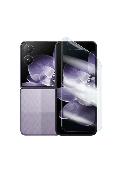 Xiaomi Mi Mix Flip Uyumlu Ön+arka Body Şeffaf Ultra Koruyucu Nano Jelatin
