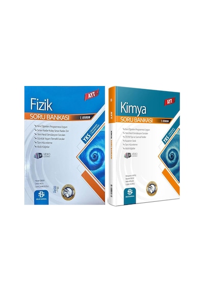 Bilgi Sarmal Ayt Fizik Ve Kimya Soru Bankası Seti 2 Kitap